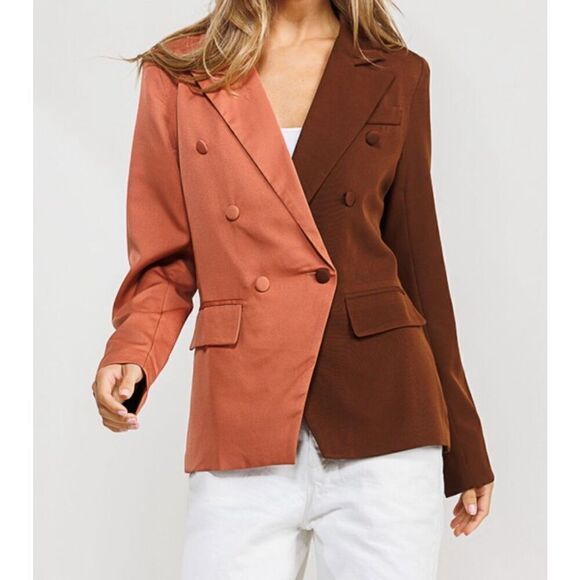 Brown Mocha Blazer - Picture 1 of 5